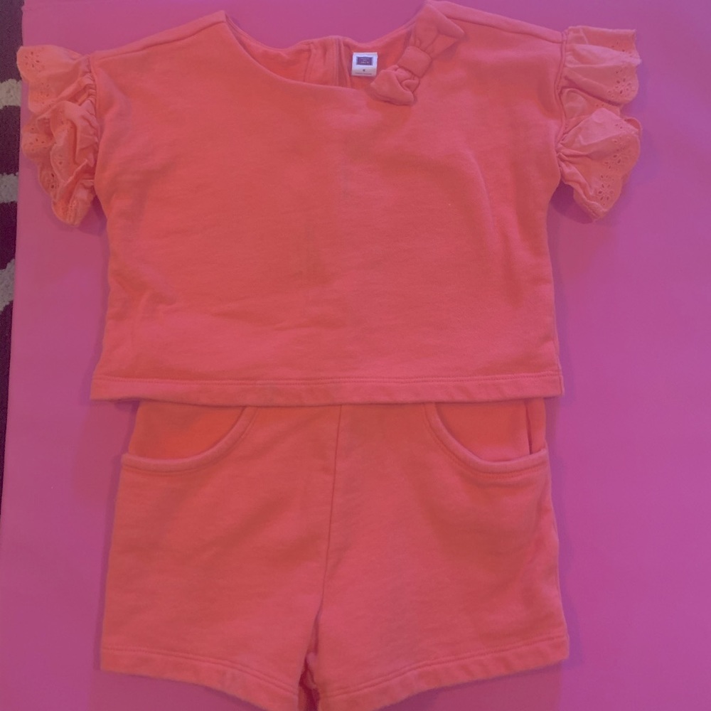 Janie and Jack Little Girl Romper